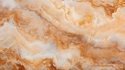natural onyx marble with high resolution, Emperador texture, beige glossy limestone granite texture marble. Generative AI. - obrazy, fototapety, plakaty
