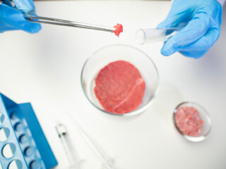 Synthetic meat, cultivated meat in laboratory, cellular agriculture, cultured meat production...