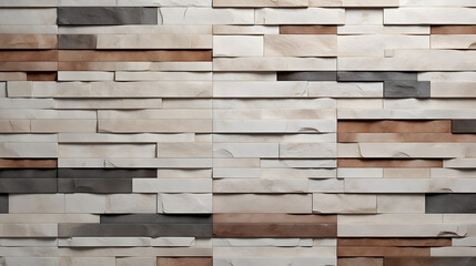 natural stones, strips liner decor texture marble. Generative AI.