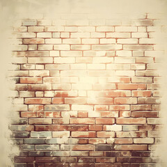 Brick Vintage Wall Effect Background