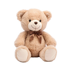 Classic Teddy Bear, Soft Toy, Clear Background