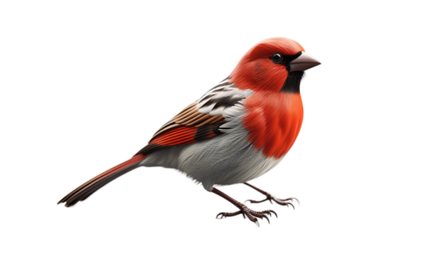 3D Sparrow PNG / Transparent