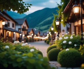 christmas tree in the night