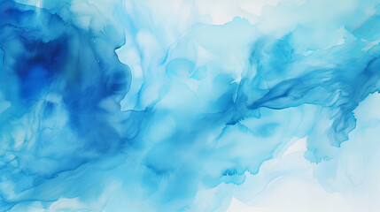 abstract blue and white watercolor background design