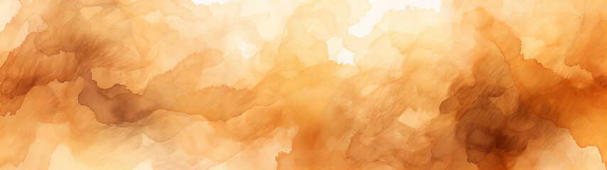 A orange brownish abstract watercolor background, banner design