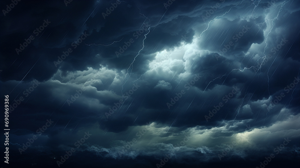 Canvas Prints mysterious looking dark and stormy clouds, beautiful background design
