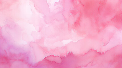 A abstract bright pink and white watercolor background design, looks like smoke