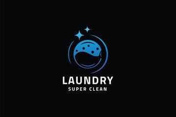 Super Laundry Logo
 - obrazy, fototapety, plakaty