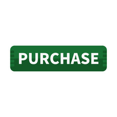 Purchase Button In Green Rectangle Shape For Sale Advertisement Business Information Marketing Social Media
