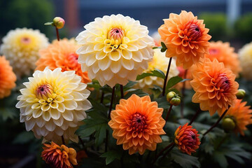 orange chrysanthemum flower
