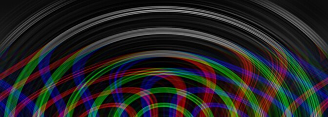 Vivid Spectrum of Multicolored Abstract Lines. Mesmerizing Blury effect of Striped lines. Seamless Texture. Background Illustration. NOT AI.