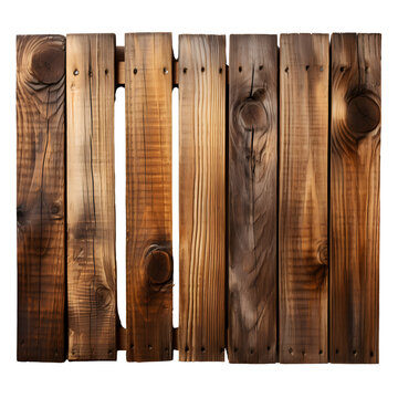 Organic Natural Textured Wooden Fence Design