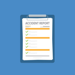 Accident report form	