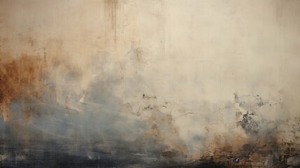 Obraz premium texture of an old crumbling paper with crumpled and rusted textures,horizontal background. grunge rusty paper wall with abstract cracks texture
