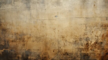 texture of an old crumbling paper with crumpled and rusted textures,horizontal background. grunge rusty paper wall with abstract cracks texture