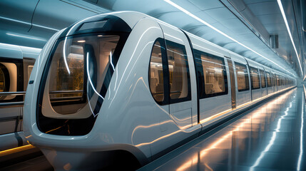 Future metro train design.