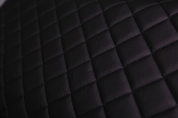 black leather background