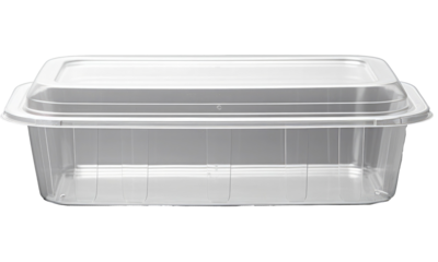 empty plastic, glass container isolated on transparent background