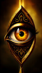 Golden Mystic Eye