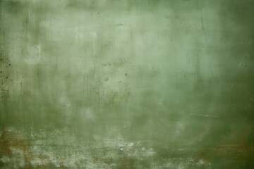 Green distressed wall background, Generative AI 