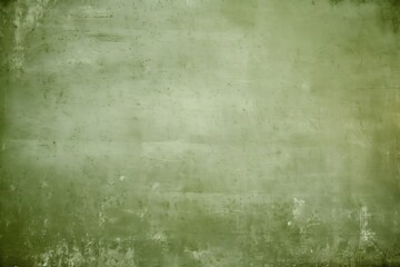 Green distressed wall background, Generative AI 