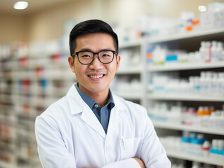 Southeast Asian Young pharmacists,