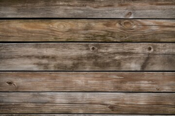 Fototapeta na wymiar Rustic wooden planks wall background, Generative AI 
