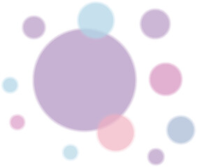 Transparent pastel Color Bubbles Purple Vector Art & Graphics