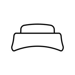 hat line icon