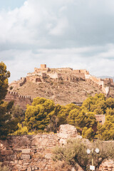 Fototapeta na wymiar ruins of the ancient city of historic city