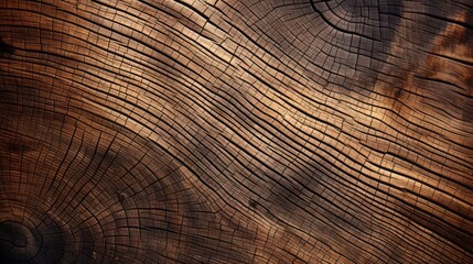 Naklejka premium Wood texture. Closeup detailed natural grain wooden texture. Old vintage tree surface