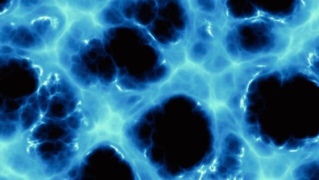 Interaction and Death of Neurons 4K 50 FPS