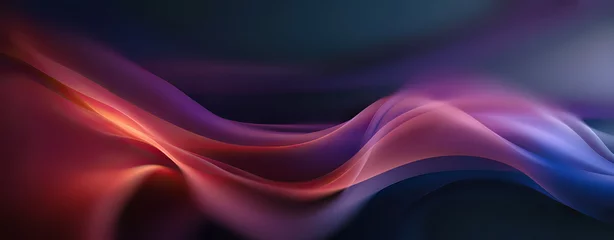 Gordijnen Multicolored Energy Flow Background © BazziBa