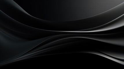 A dark themed background with different black tones and gradients. Dynamics and curved look