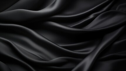 Obraz premium Black silk texture background