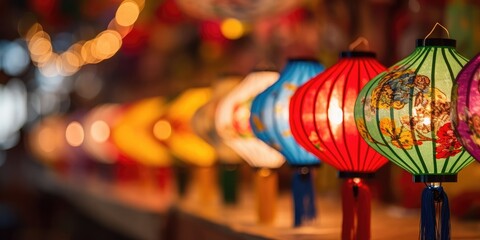 Colorful fesitival lantern at Chinese traditional holiday season, Colorful fesitival lantern at Chinese traditional holiday season