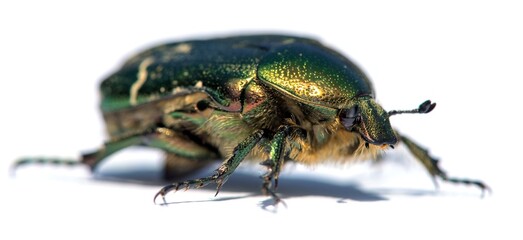 Green Rose Chafer, in latin Cetonia Aurata