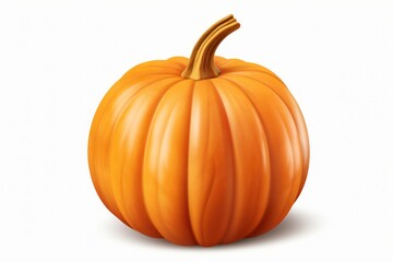 Pumpkin isolated on transparent or white background