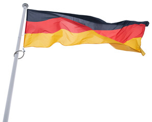 Isolated German flag. Germany symbol