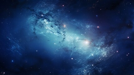 Our galaxy, the Milky Way. Milky way galaxy with stars and space dust in the universe. The elements...