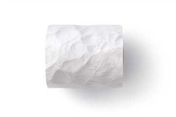 Toilet paper roll isolated on transparent or white background