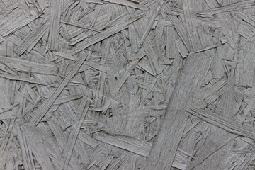The texture of a wooden pressed panel. Macro. Russia.