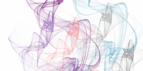 Abstract smoke background. Abstract colorful smoke on white background. colored Smoke On Abstract Background