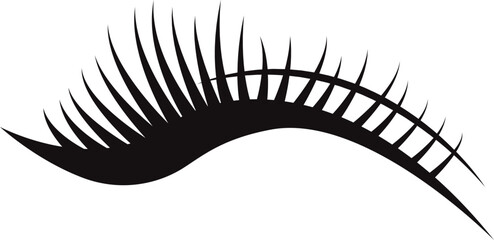 eyelashes icon vektor