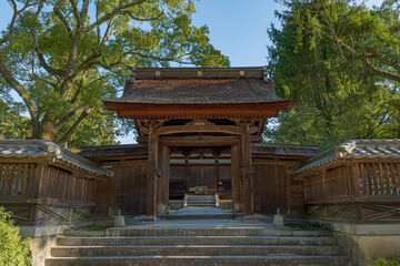 Naklejka premium 岩国 吉香神社の風景