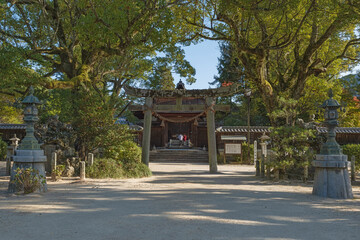 岩国 吉香神社の風景