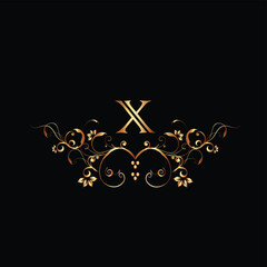 Creative Initial letter X logo design with modern business vector template. Creative isolated X monogram logo design