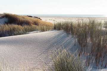 Breiter Strand an der Nordsee
