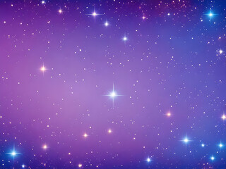 Gradient abstract Space stars constellation background