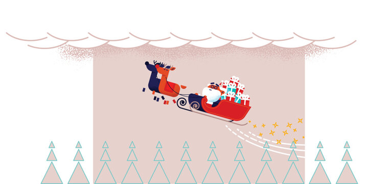 Flying Santa